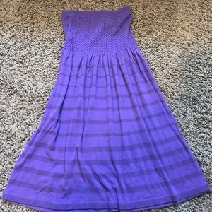 Strapless dress